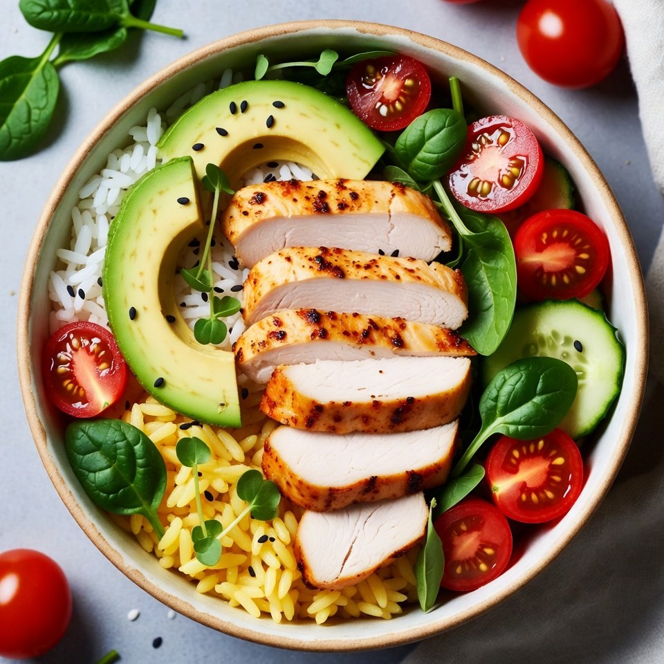 Healthy Chicken and Rice Bowl download (14)